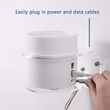 HOLACA Acrylic Wall Mount Holder for TP-Link Deco X20 X55 X60 WiFi 6 Mesh view 4