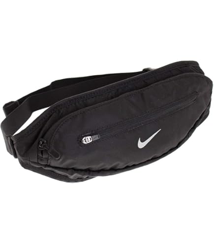Nike Challenger Waist Bag (One Size) (Black/Silver), Waist Packs