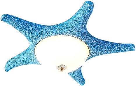 Moderne Led Plafonnier Chambre Plafond Créatif Bleu étoile