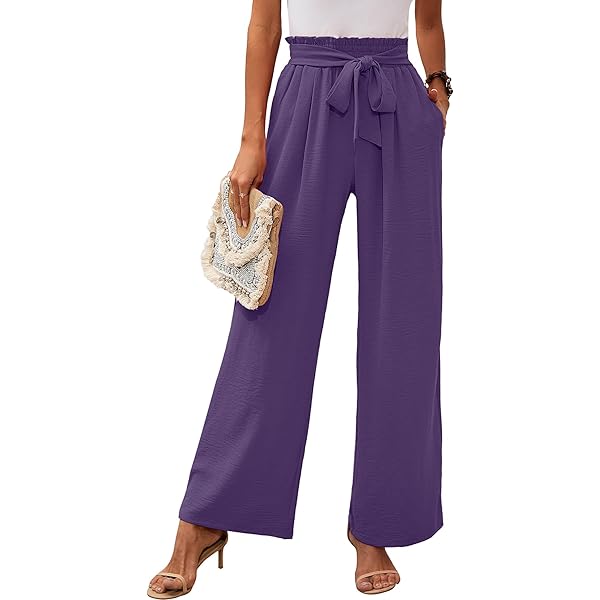 Amazon.com: Quinn Pants for Women Plus Size Wide Leg Linen Pants