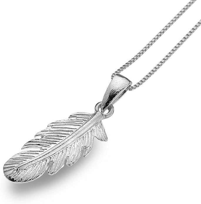 Pandora Clip in argento sterling Piuma curva in pavé