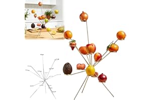 Exploding Fruit Bowl, Fireworks on The Dinner Table, Art Suspended Fruit Display, Creative Homes Decor Fruits Rack for Kitche