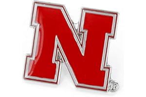 Aminco NCAA Nebraska Cornhuskers Team Logo Pin, 2"