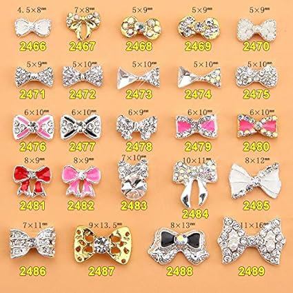 Bow 3d Nail Art Nail Art Designs To Buy