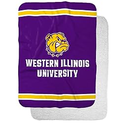 Western Illinois Leathernecks Primary Logo Stripes