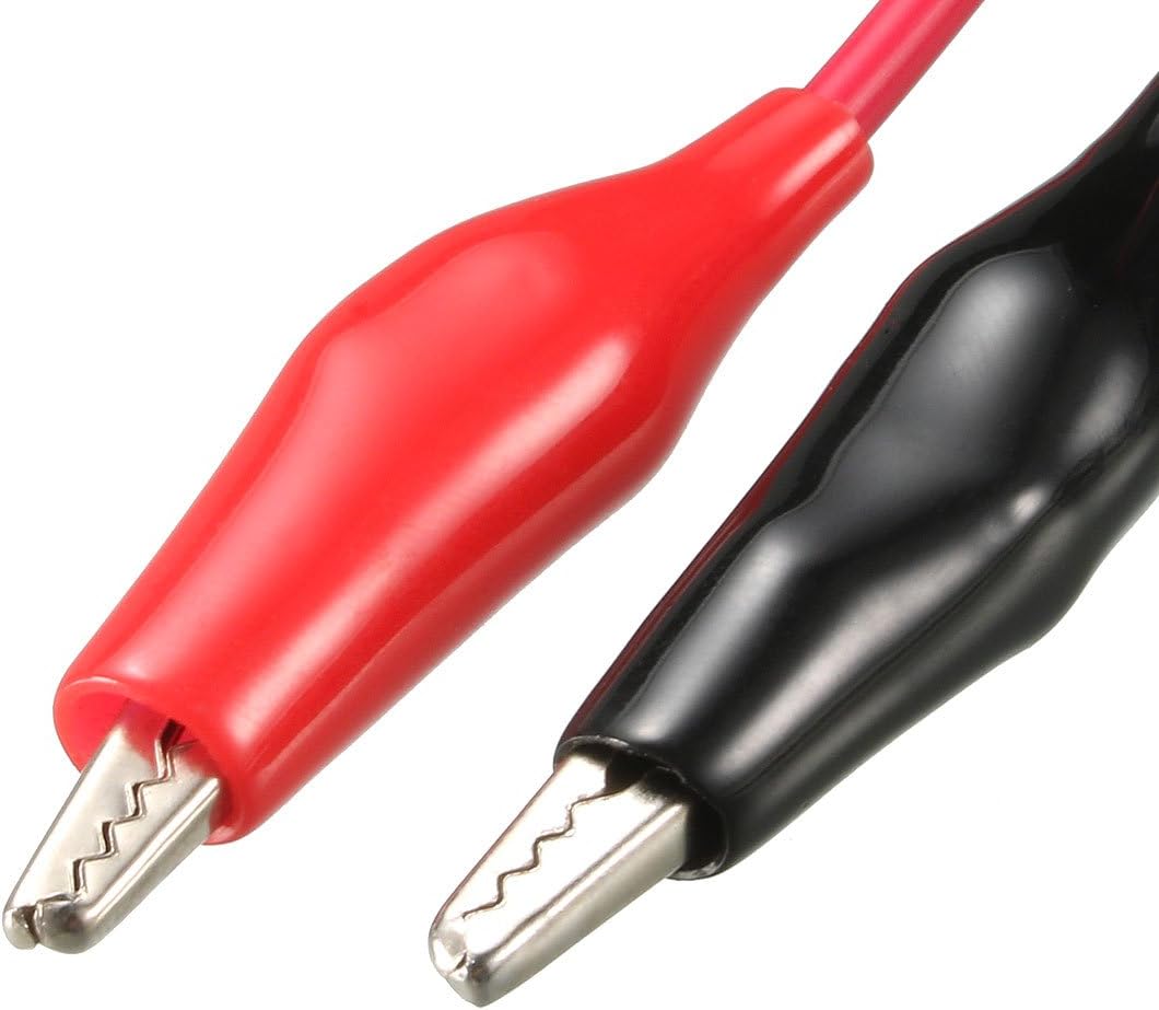 Sourcingmap BNC Test Leads BNC Male to Alligator Clip 2.5A Probe Test Lead 100cm 40 Inches, Black, 40" Length - Image 3