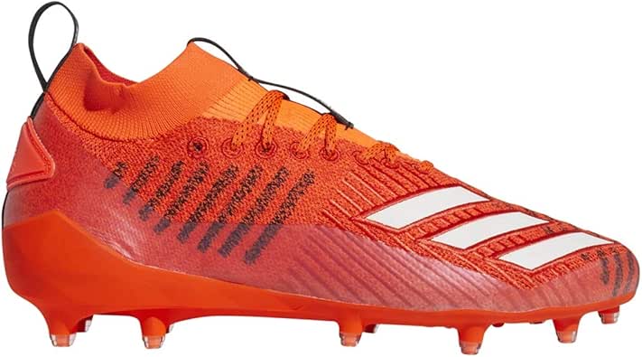 Amazon.com | adidas Adizero 8.0 Primeknit Cleat - Men's Football Solar Red/White/Core Black 