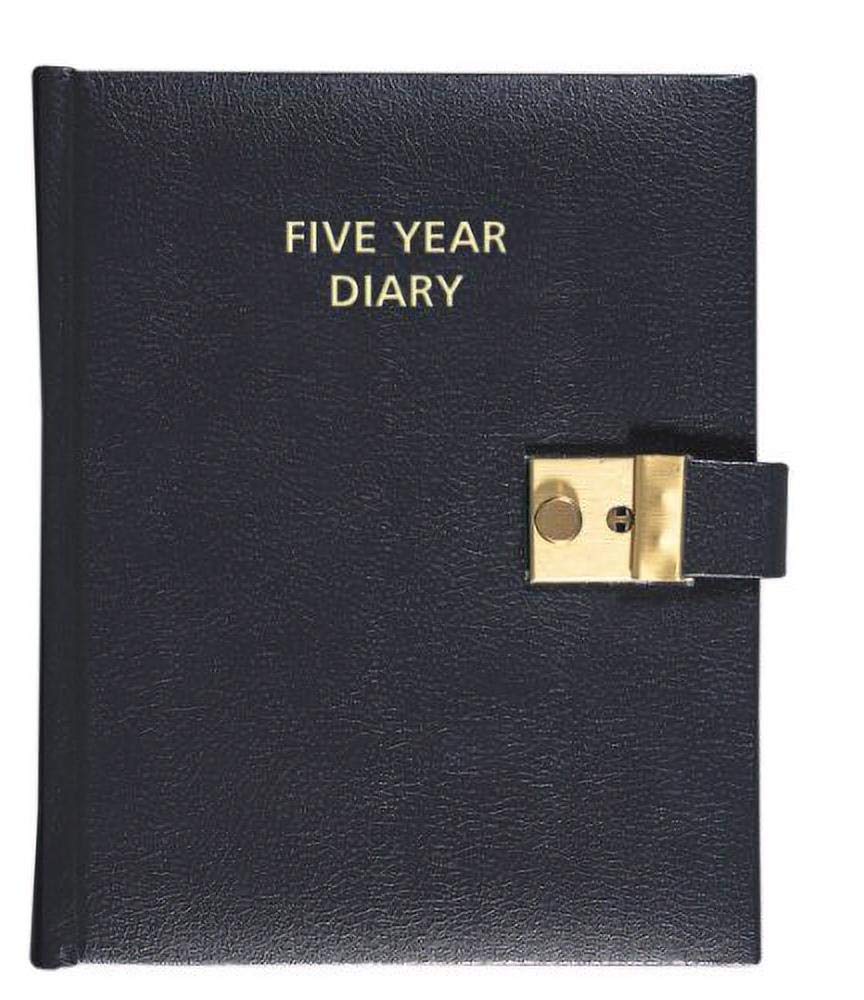 Collins Undated Five Year Diary - Black - A5-5Y1L