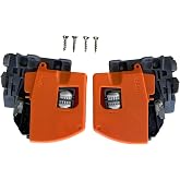 Side to Side Adjustable Locking Device for 563/569 Series Blum Tandem Drawer Slide - 2 Pair (4 Pieces) with Installation Screws