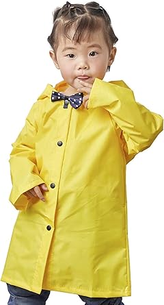 baby girl yellow raincoat