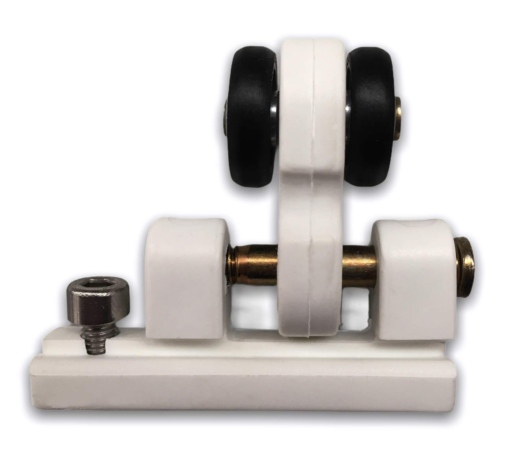 Tele awning pulley bearing for pergola guide (1, White)