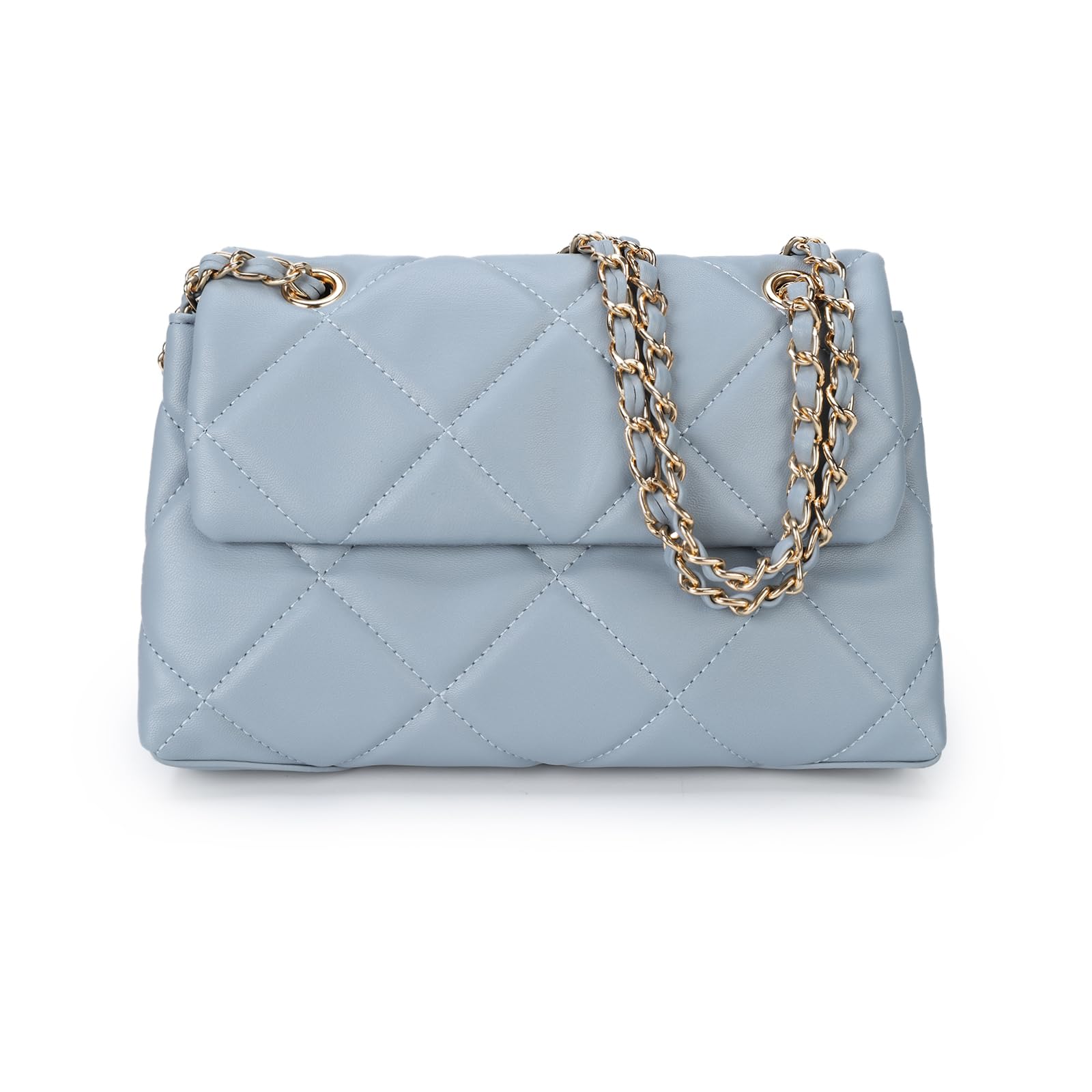 Photo 1 of ***Similar***
Gladdon Quilted Crossbody Purses for Women Small Ladies Shoulder Bags with Chain Trendy Clutch Purse Cute Designer Bag Blue