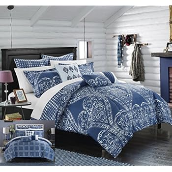 Amazon.com: Chic Home 8 Piece Sicily Oversized Overfilled