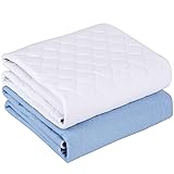 Non-Slip Bed Pads,34"X36" (2 Pack),Waterproof
