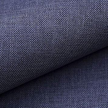 NOVELY® LUSO Feiner Stoff Polsterstoff Bezugsstoff Meterware Möbelstoff (20 Blau)