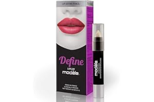 Modele Lip Define Pencil Clear – Invisible Anti-Wrinkle Lip Liner That Shapes & Prevents Feathering – Clinically Proven to Re