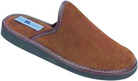 mens suede mule slippers