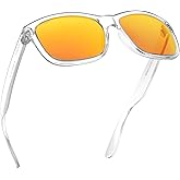 JFXQDR Polarized Sunglasses for Women and Men, Fishing Driving Sun Glasses UV Glare Protection RFS8201