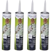 Dicor 551LSD-1 Non-Sag, Non-Leveling, Lap Sealant, Dove Bright White (4 Pack)