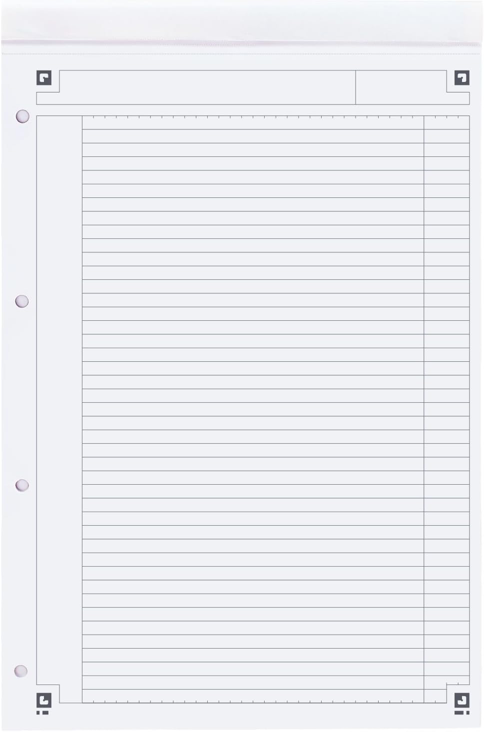Oxford 001 International Notepad 80 Sheets A4+ Orange and Grey Ref ...