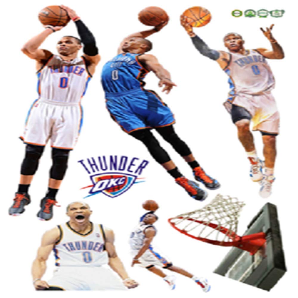 Nba Star Kobe Kobe Curry Adhesivos de pared Baloncesto Star James ...