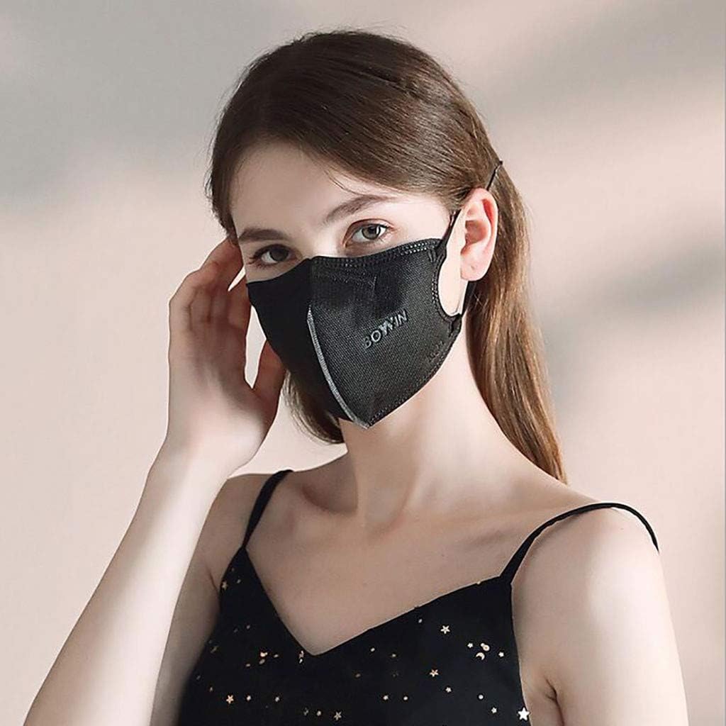 Nesee Dust Masks Anti Pollution Mask, Air Purifying Face Mask Cover Anti Dust Multi Layer Mouth Filter Masks