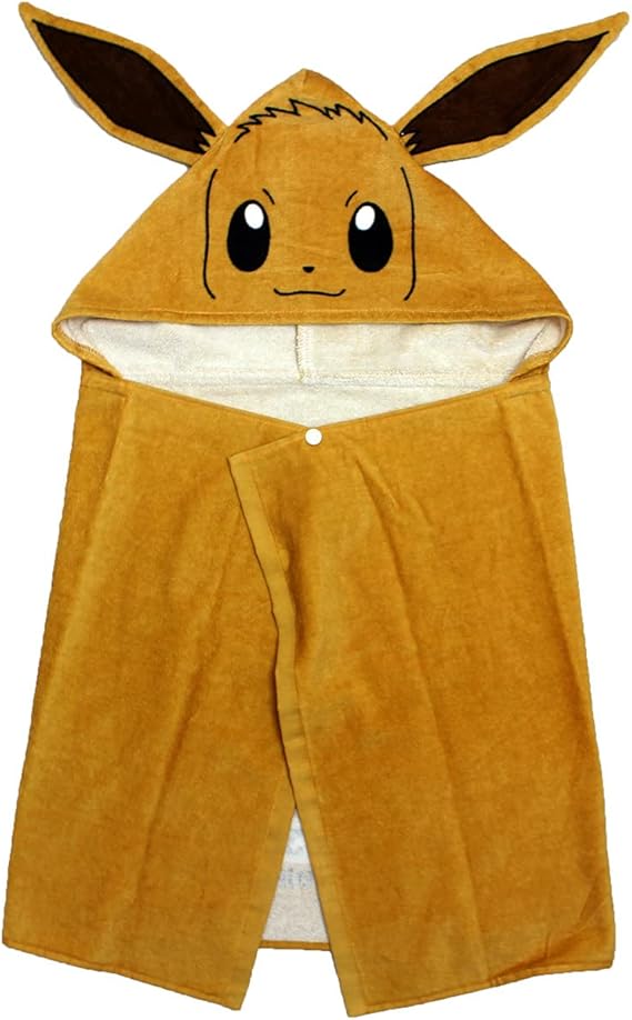 Amazon フード付き バスタオル ポンチョタオル 子供 ポケモン 日よけ バスタオル イーブイ Ck4522 50cm丈 水着 通販