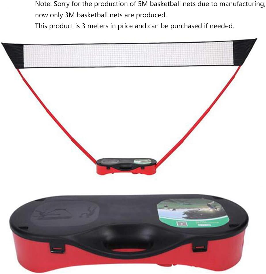 Urban Pop Up Badminton Set [Full Set] [Choose Your Size] Includes Rackets, Shuttlecocks