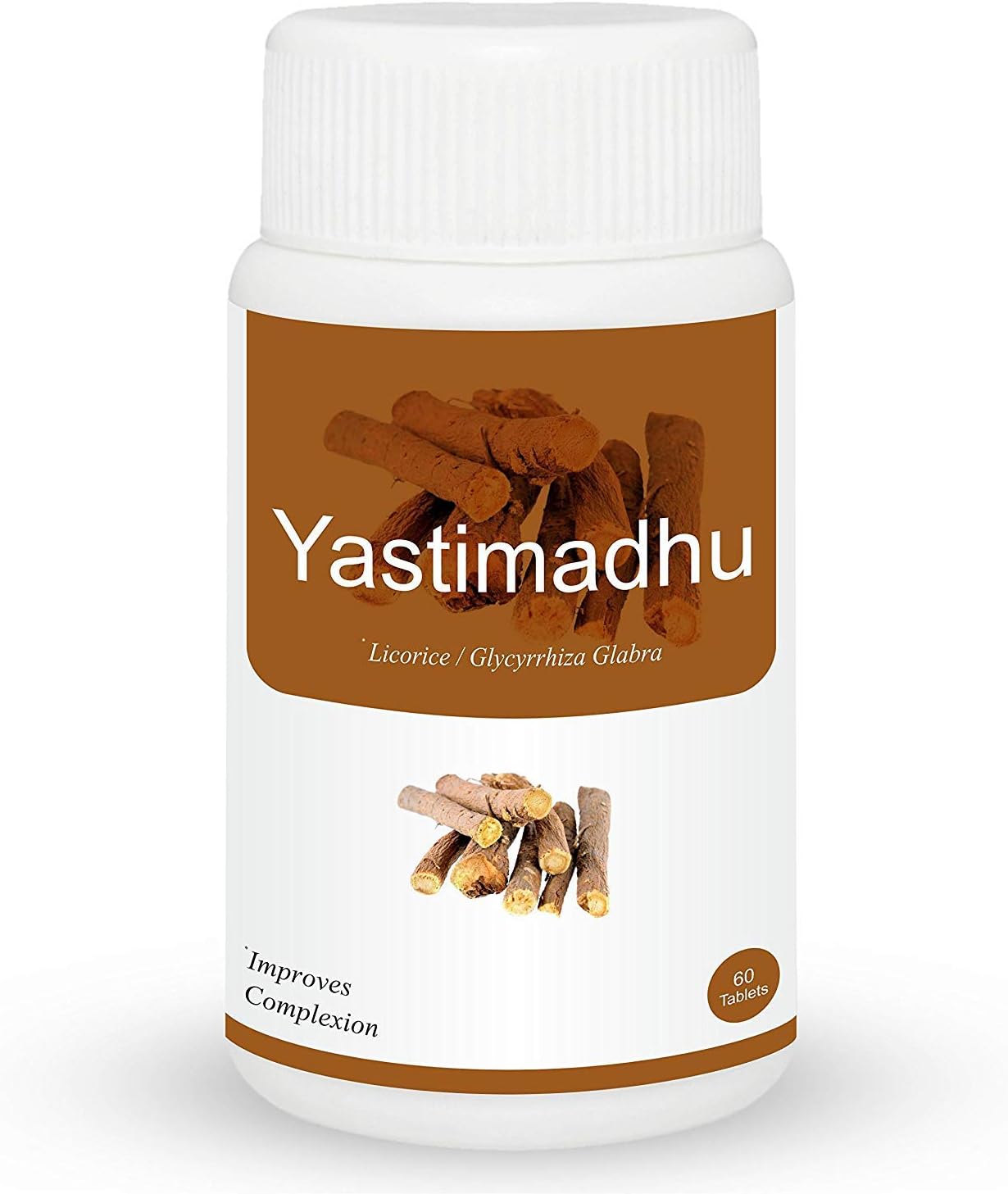 Herb Essential Yashtimadhu Licorice 500Mg Tablet - 60 Count