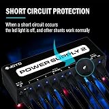 JOYO JP-02 Isolated 9V 12V 18V Power Supply 10 Outputs Guitar Pedal view 3