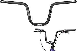 PLATT 25.4/31.8mm Mountain Bike Handlebar/Riser Handlebar - (30mm, 35mm, 50mm, 70mm, 90mm, 120mm, 160mm) High-Rise Aluminum Alloy MTB Handlebar (25.4mm-620mm, 160mm Rise)
