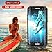 Galaxy S7 Edge Waterproof Case, Caka Full-Body Underwater Waterproof Snowproof Shockproof Dirtproof Durable Full Sealed Protection Case Cover for Samsung Galaxy S7 Edge - (Black)