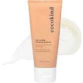 Cocokind Oil to Milk Cleansing Balm Face Wash, 2.9 Fl Oz | Oil Based Cleanser and Makeup Remover, Microbiome-Nourishing Face Wash, Hydrate &amp; Cleanse, Facial Wash for Soft Skin