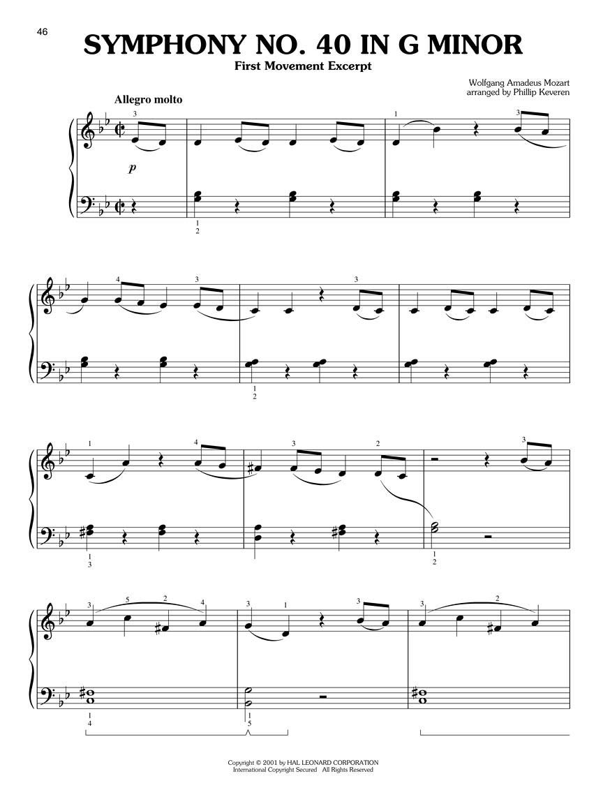 21 Great Classics: Easy Piano (The Phillip Keveren series)