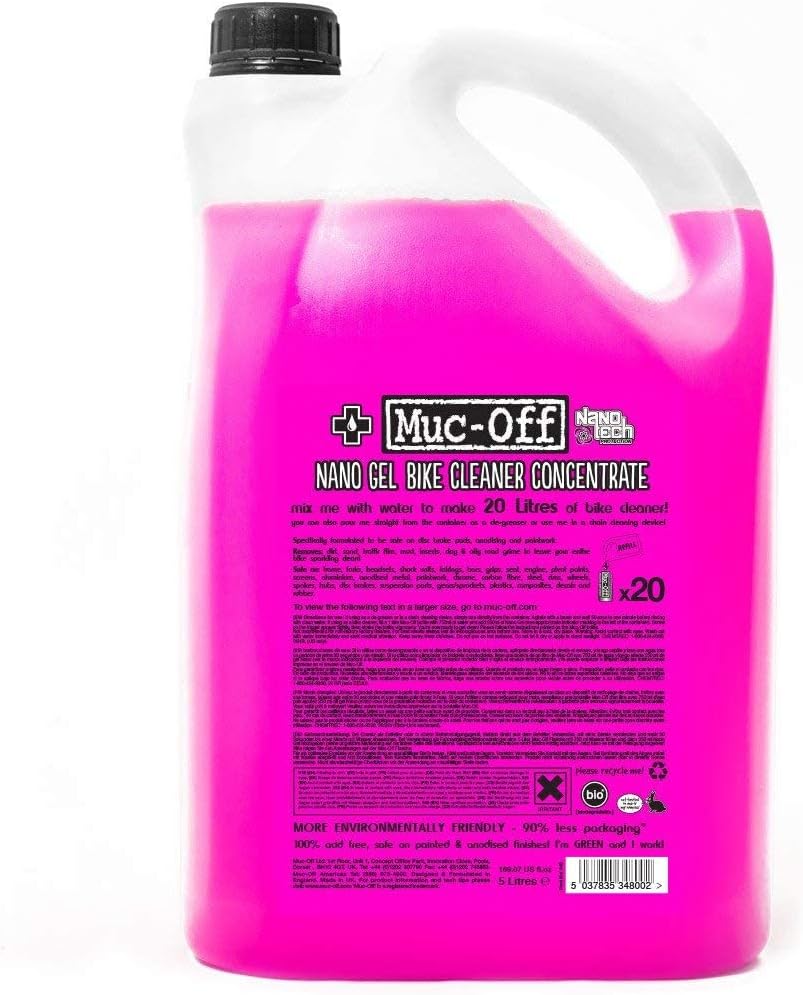 Muc-Off Bike Cleaner Concentrate Nano Tech 5L Biodegradable Multi-Use