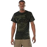 Rothco Midnight Camo T-Shirt – Comfortable Crew Neck Camouflage Tee Shirt