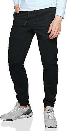 khaki jogger pants mens