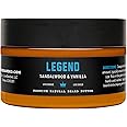 Live Bearded Beard Butter, 3 fl oz - Made in the USA - All-Natural Leave-in Conditioner and Softener with Shea | Legend Scent - Sandalwood, Vanilla