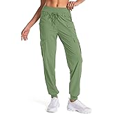 linlon Womens Hiking Pants Quick Dry UPF 50 Casual Pants Lightweight Travel Safari Work Cargo Joggers Pants