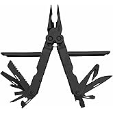 SOG PowerLock EOD Multi-Tool B63N-CP - 18 Tools, V-Cutter, Black Oxide, Nylon Sheath, Compound Leverage