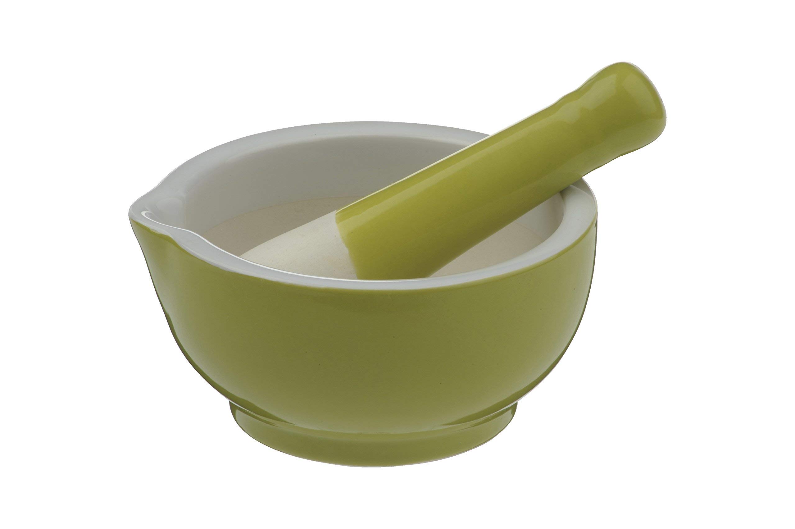 SCOOP! BIA Mortar & Pestle Lemon Grass, Green, 12.5 x 12 x 6 cm