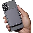 InfinaCore Mini MagSafe Battery Pack - Ultra Slim 5000mAh Fast Charging Portable Charger for iPhone - 20W USB C Input/Output - Wireless Magnetic Power Bank for iPhone 16/15/14/13/12/Pro/Max/Plus