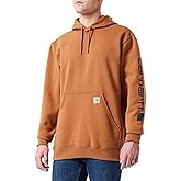 Carhartt Men's Loose Fit Midweight Logo Sleeve Graphic Sweatshirt