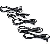 Musiclily Pro Guitar Effect Pedal Power Supply Cable (Set of 5)