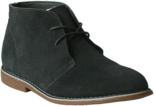 boys black desert boots