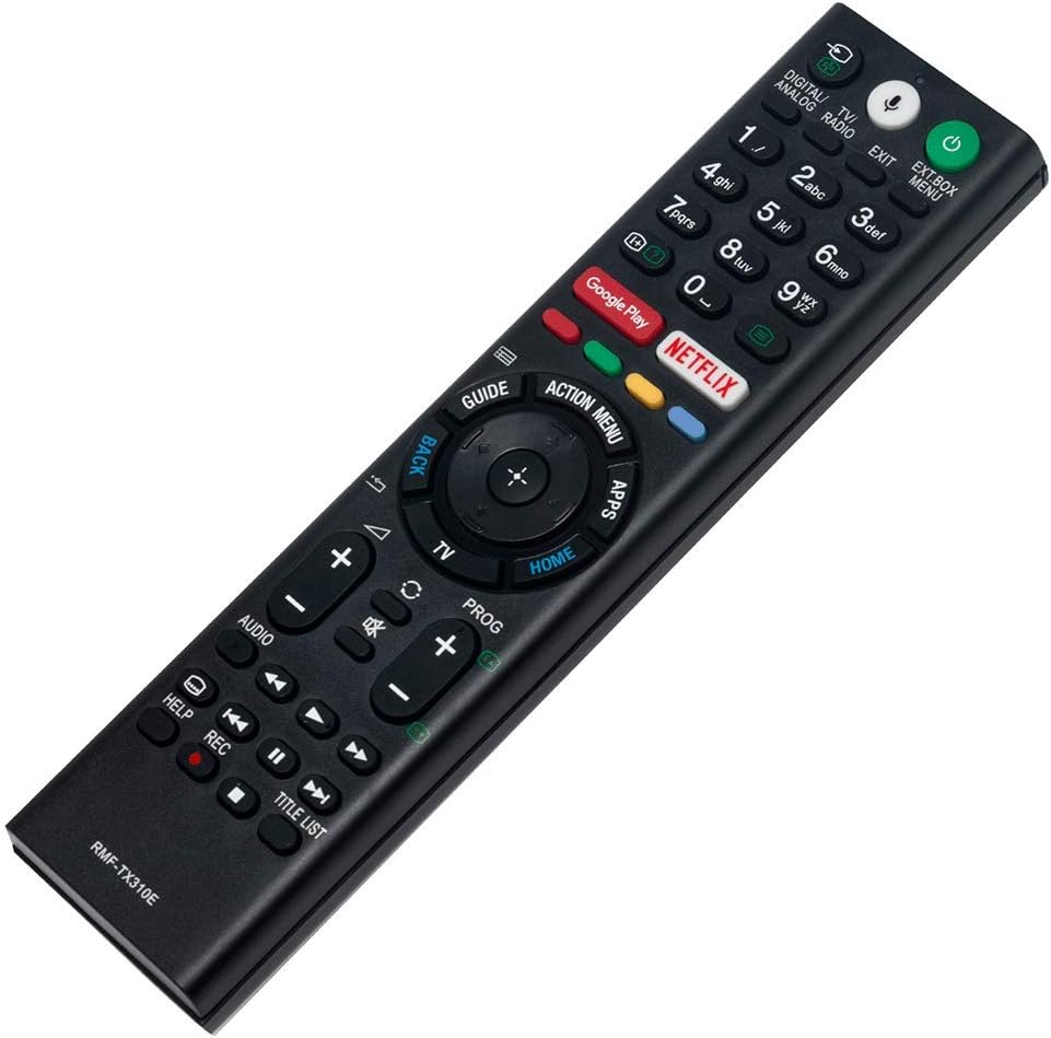 VINABTY RMF-TX310E sub RMF-TX220E Remote Control Replaced for Sony Bravia LED LCD TV KD-43XE8396 KD-49XE8004 KD-49XE8077 KD-43XF8096 KD-49XE8088 KD-49XF7596 KD-55XF8596 KD-65XF8596