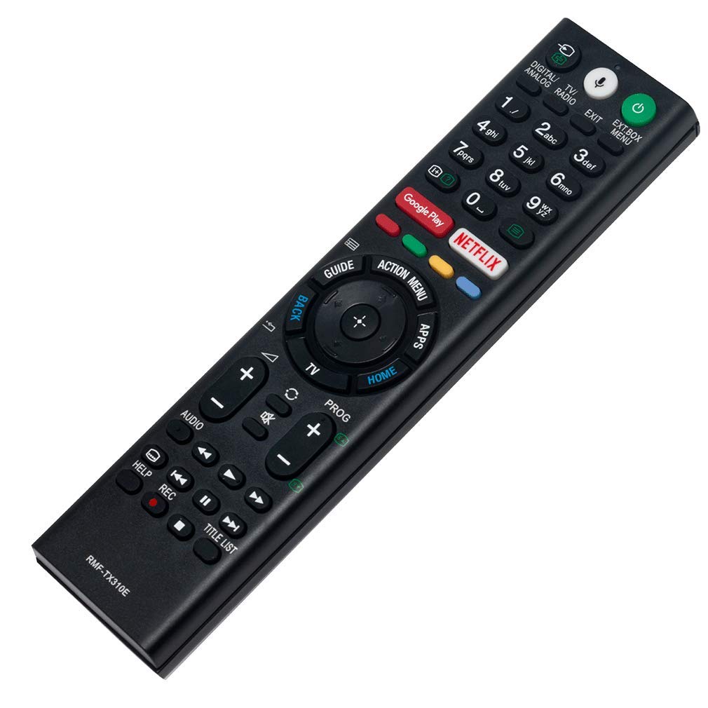 VINABTY RMF-TX310E sub RMF-TX220E Remote Control Replaced for Sony Bravia LED LCD TV KD-43XE8396 KD-49XE8004 KD-49XE8077 KD-43XF8096 KD-49XE8088 KD-49XF7596 KD-55XF8596 KD-65XF8596