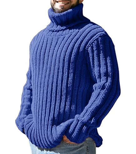 High Neck Sweater Denimholic Turtleneck Blazer Hombre DENIMHOLIC