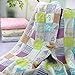 Organic Dream Baby Muslin Swaddle Blanket - Oversized 47in x 47in - Ultra Soft (Zoo)
