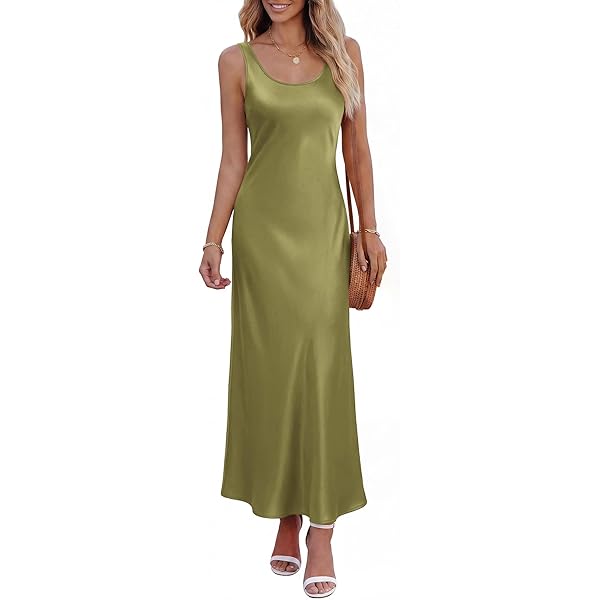 summer linen dresses clearance Minimalist Long Linen Dress, S / Light Blue